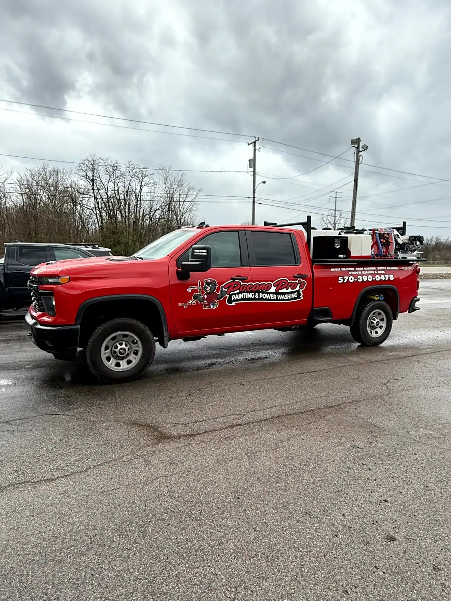 Picture of Power Washing Skid_Truck Picture of Power Washing Skid_Truck